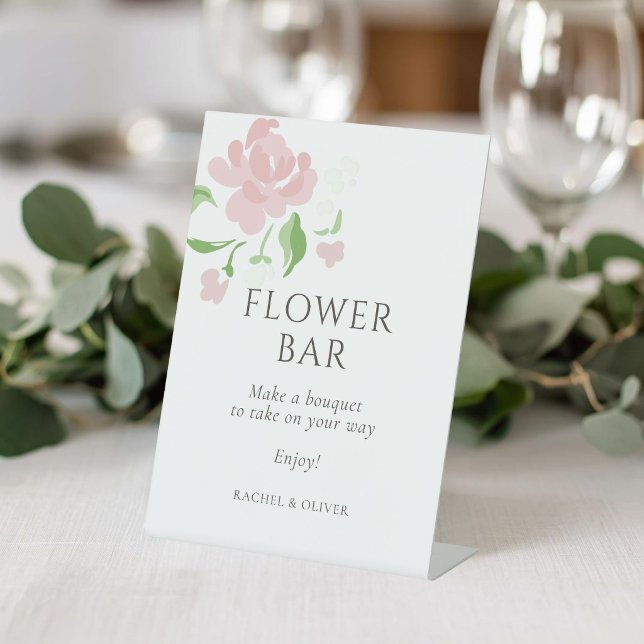 Expositor En L Barra de Flores de Mesa de Boda Blanca (Subido por el creador)