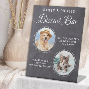 Expositor En L Barra de galletas personalizadas para perros para 