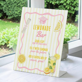 Expositor En L Barra de Limonada para Fiesta de Graduación Recién