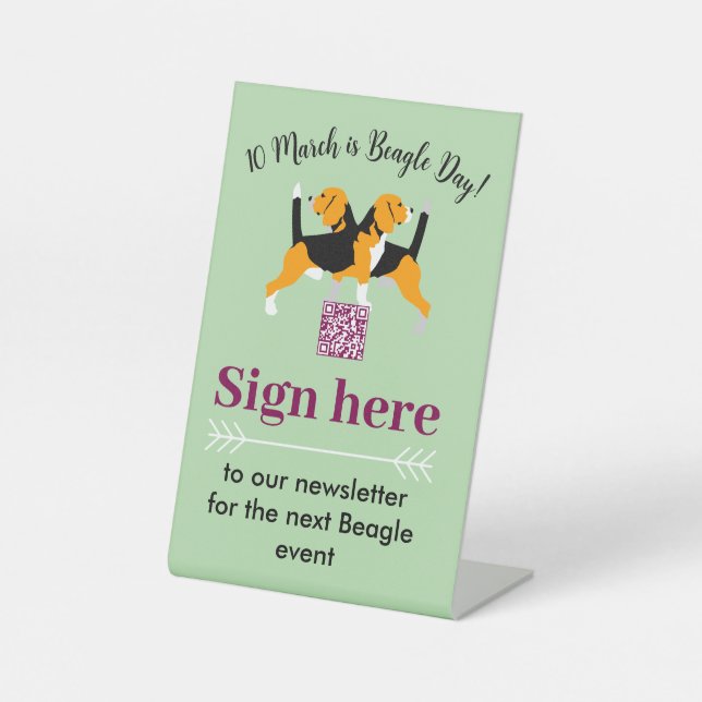 Expositor En L Beagle day (Anverso)