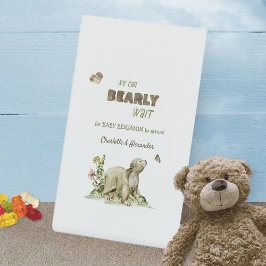 Expositor En L Bearly Wait for Baby Name Sweower