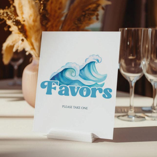 Expositor En L Bebé a bordo Baby Shower favorece el Rótulo (Subido por el creador)