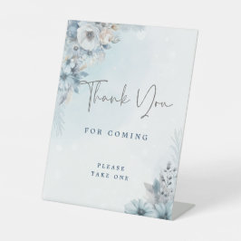 Expositor En L Bebé hace frío fuera de Baby Shower Gracias por fa