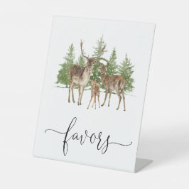 Expositor En L Bebé, hace frío fuera de los favores de Baby Showe