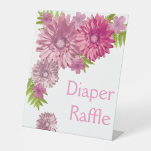 Expositor En L Bebé Rosado En La Ducha De Brunch De Bloom Raffle