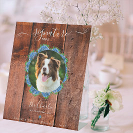 Expositor En L Bebida para mascotas con firma de Hortensia Rustic