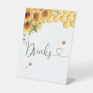 Expositor En L Bebidas De Abeja Y Sunflower