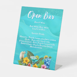 Expositor En L Bebidas de barra libre para despedida de soltera t