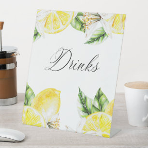 Expositor En L Bebidas de Lemon Mediterranean Shower