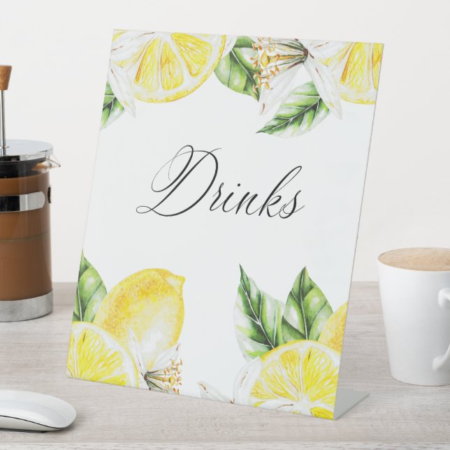 Expositor En L Bebidas de Lemon Mediterranean Shower (In Situ)