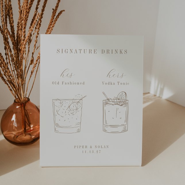 Expositor En L Bebidas emblemáticas de boda OASIS (Subido por el creador)