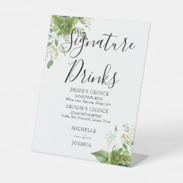 Expositor En L Bebidas emblemáticas florales de vegetación para b