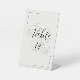 Expositor En L Beige Elegance Table Signs