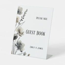 Expositor En L Beige Neutral Floral Wedding