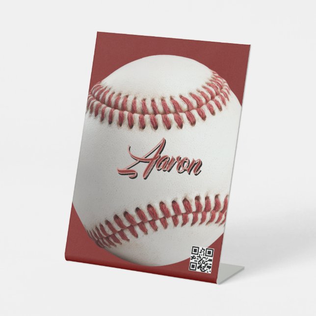 Expositor En L Béisbol Personalizado (Anverso)