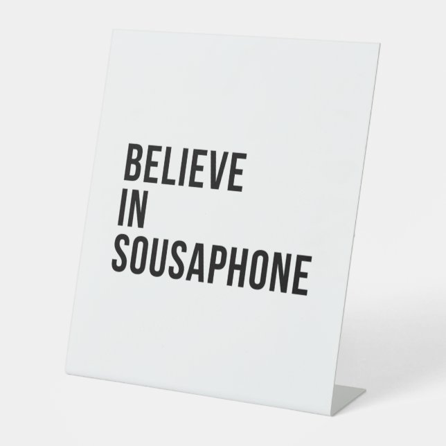 Expositor En L Believe in Sousaphone (Anverso)