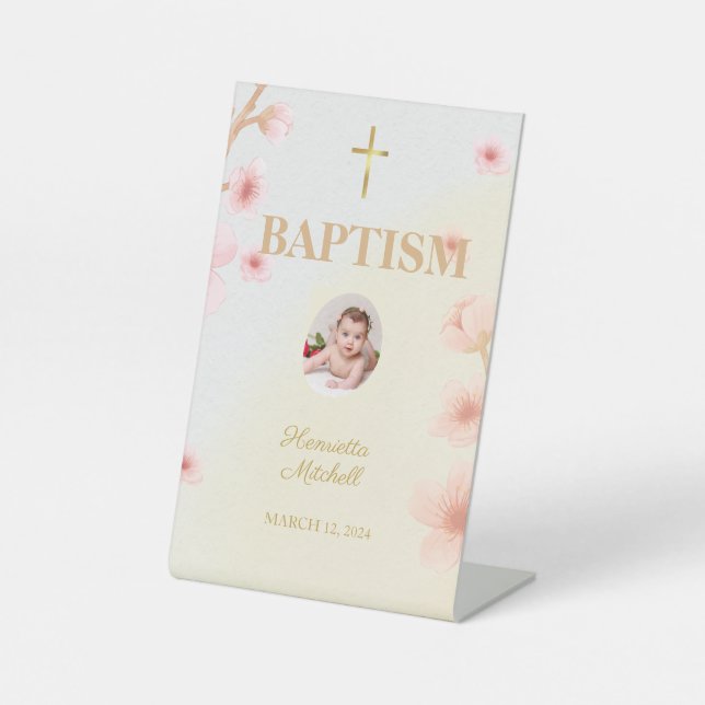 Expositor En L "Bendito y bautizado: Un día para recordar" (Anverso)