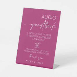 Expositor En L Berry Audio Guestbook Wedding Reception