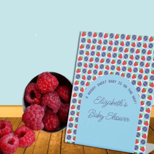 Expositor En L Berry Sweet Baby Shower (Subido por el creador)