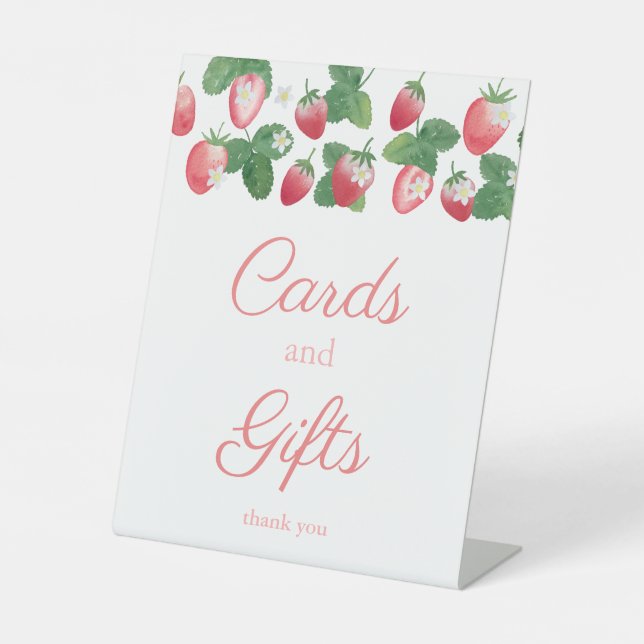 Expositor En L Berry Sweet Cards And Gifts Strawberry Fiesta (Anverso)