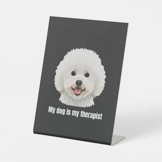 Expositor En L Bichon Frise (Anverso)