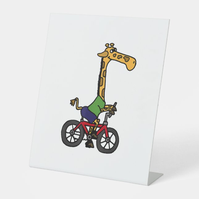 Expositor En L Bicicleta Guay Giraffe Riding (Anverso)