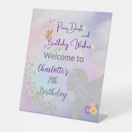 Expositor En L Bienvenida a Chica de hadas caprichosas