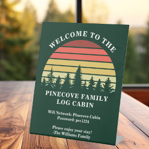 Expositor En L Bienvenida a la Casa del Lago Sunset Log Cabin per