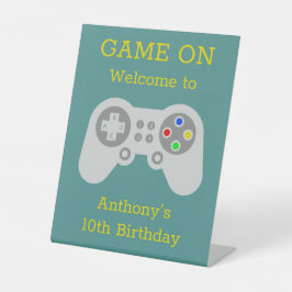 Expositor En L Bienvenida a la fiesta de cumpleaños de cualquier 