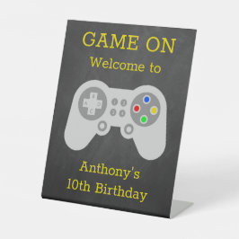 Expositor En L Bienvenida a la fiesta de cumpleaños de cualquier 