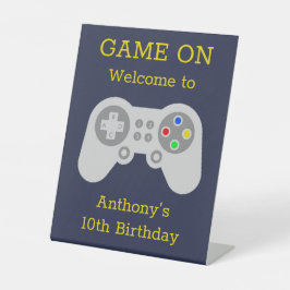 Expositor En L Bienvenida a la fiesta de cumpleaños de cualquier 