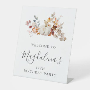 Expositor En L Bienvenida a la Flor de la Calabaza de la Fiesta d