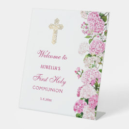 Expositor En L Bienvenida a la Primera Comunión de Hortensia Rosa