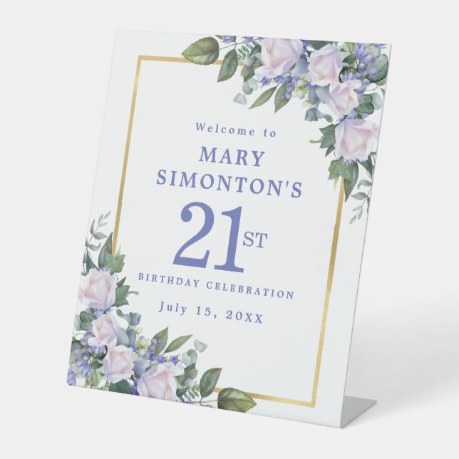 Expositor En L Bienvenida a los 21 cumpleaños de Blue White Gold  (Anverso)