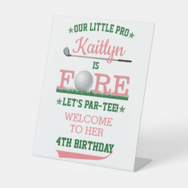 Expositor En L Bienvenida a los 4 cumpleaños del Golf PAR-TEE