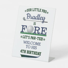 Expositor En L Bienvenida a los 4 cumpleaños del Golf PAR-TEE