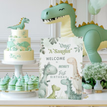 Bienvenida al cumpleaños número uno de Dinosaur On