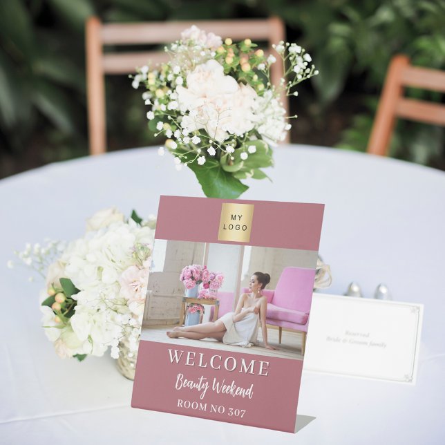 Expositor En L bienvenida al seminario del logo del negocio de la (Subido por el creador)