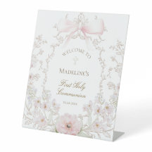 bienvenida niña primera comunión