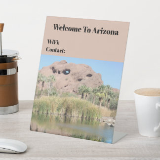 Expositor En L Bienvenido a Arizona Información para huéspedes de