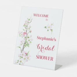 Expositor En L Bienvenido Apple Blossom Bridal Shower Personaliza