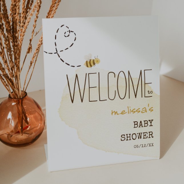 Expositor En L Bienvenidos a Baby Shower (Subido por el creador)