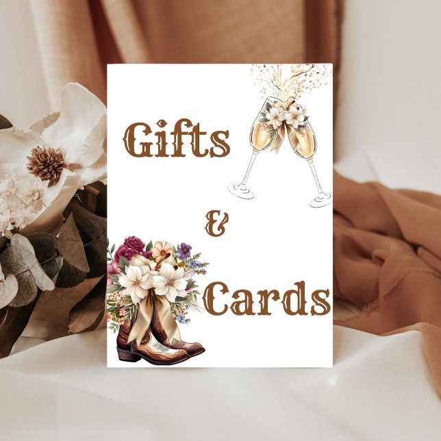 Expositor En L Bienvenidos a Boots & Bubbly Boho western Bridal S (Subido por el creador)