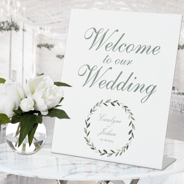 Expositor En L Bienvenidos A Nuestro Boda 2 Elegante (Subido por el creador)