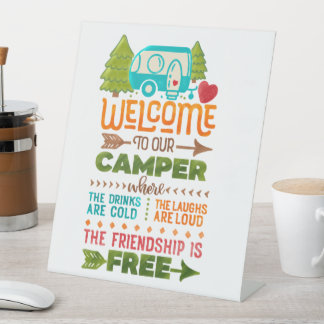Expositor En L Bienvenidos a nuestro camper 