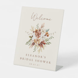 Expositor En L Bienvenidos Boho Rustic Meadow Flowers Bridal Show