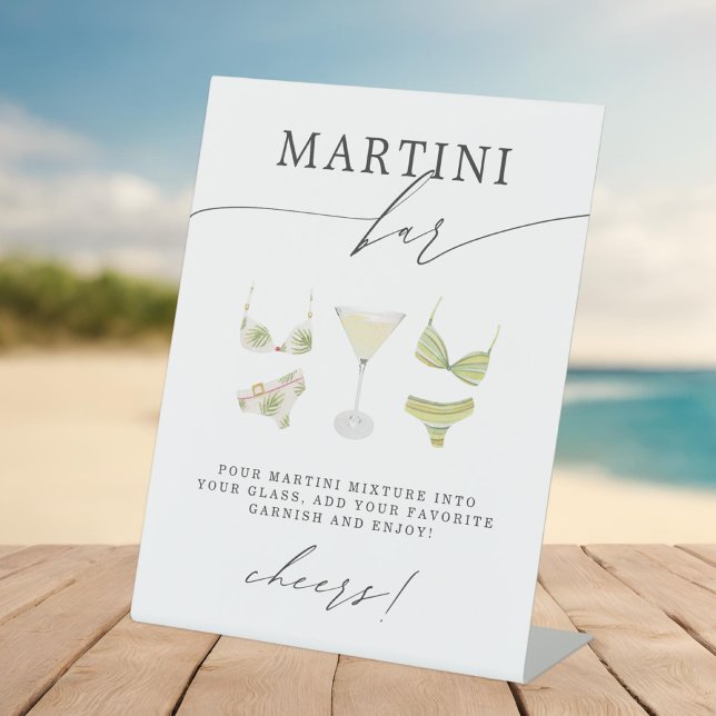 Expositor En L Bikinis y Martinis Ducha Bridal Bachelorette (Subido por el creador)