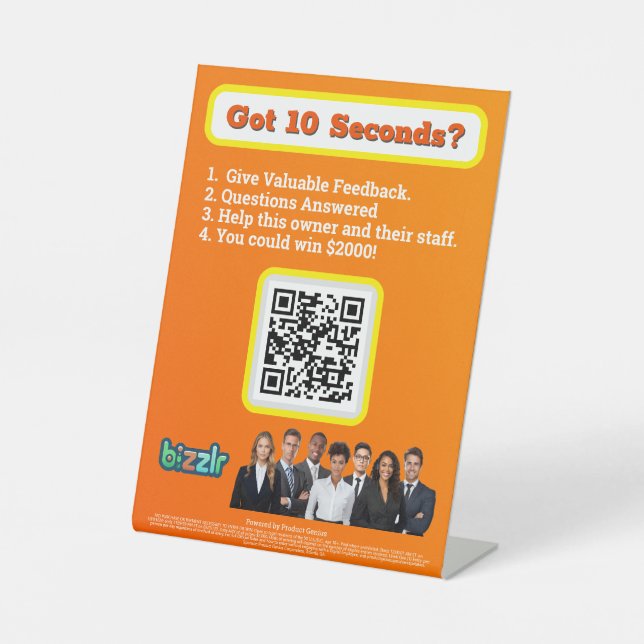 Expositor En L bizzlr-pedestal (Anverso)