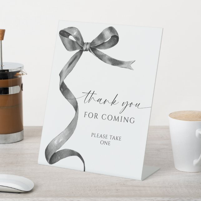 Expositor En L Black Bow Gracias Por El Próximo Rótulo (In Situ)