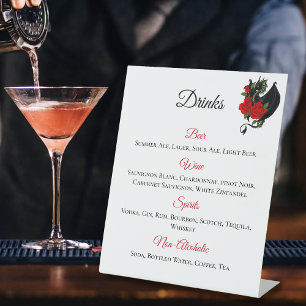 Expositor En L Black Dragon Red Roses Fantasy